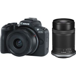 Canon Eos R50 Negra + RF-S 18-150mm F/3.5-6.3 IS STM - precio mas barato